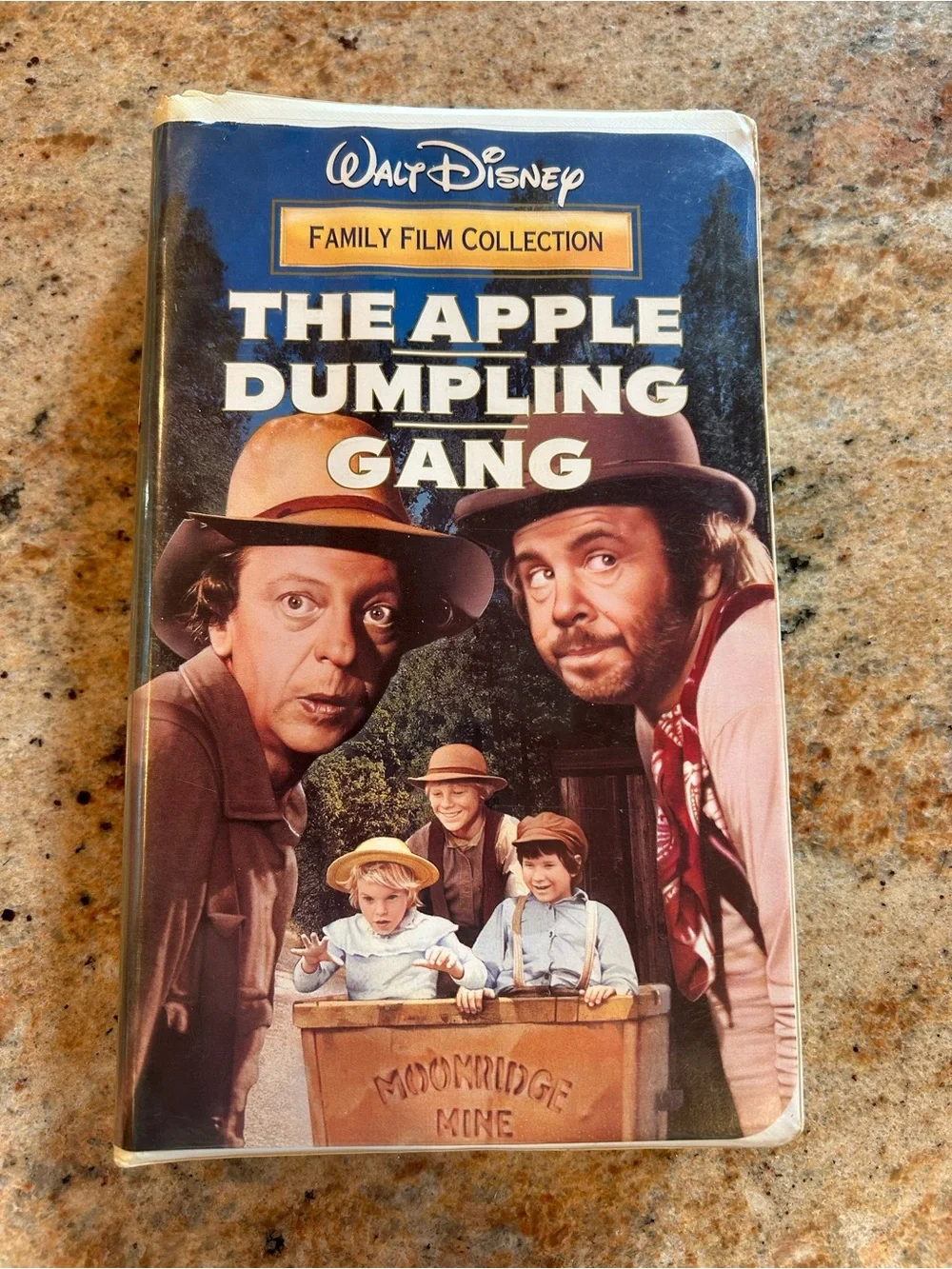 Walt Disney “The Apple Dumpling Gang” 1975 VHS from the Family Film Collection.